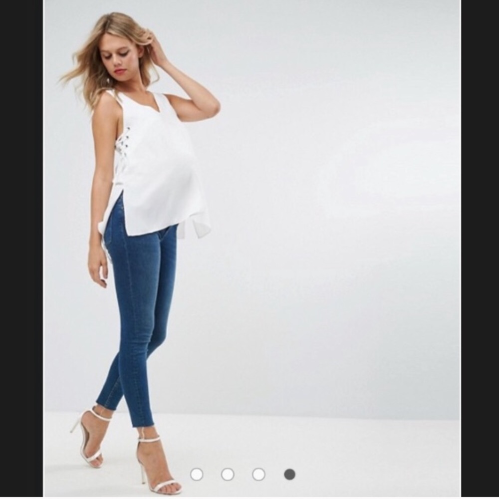 Asos maternity blouse